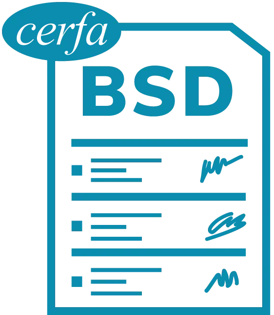 BSD CERFA Borderau Suivi des déchets